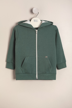 CAMPERA DE FRIZA GREEN - MAGDALENA ESPOSITO EVERYDAY (E42152077)