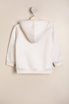 BUZO CON CAPUCHA OFF WHITE - MAGDALENA ESPOSITO EVERYDAY (E42152078-B0) - comprar online