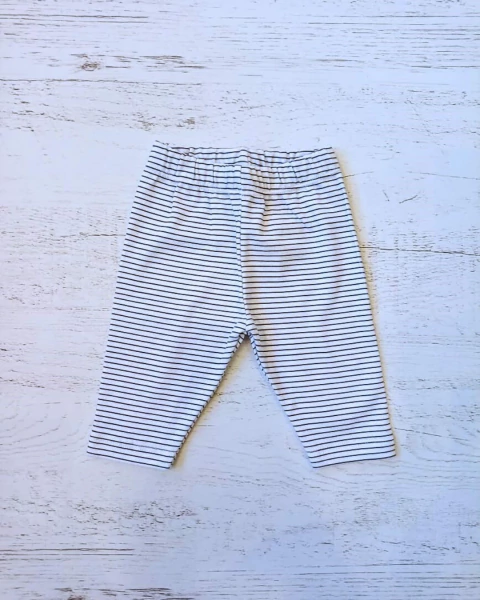 PANTALON RAYITA AZULES ALGODON - BROTECITOS (BROPANTCH-GM)