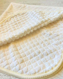 MANTA CHENILLE CORDERITO NATURAL - BROTECITOS (BROMACH-NT)