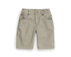FREE STYLE BERMUDA DE GABARDINA CEMENTO - BABYTIME (BT123407140125)