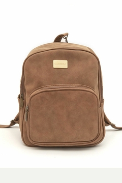 GOLDIE FLOWERS BROWN - ECOCUERO GAMUZADO - GLOBBA (GLO105) en internet