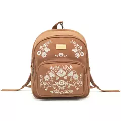 GOLDIE FLOWERS BROWN - ECOCUERO GAMUZADO - GLOBBA (GLO105)