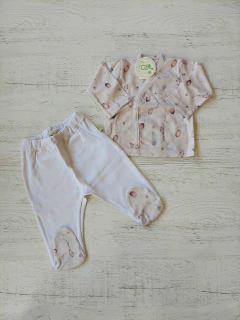 SET BATITA Y RANITA COMETAS CELESTE - BROTECITOS (BROSETD-BK)