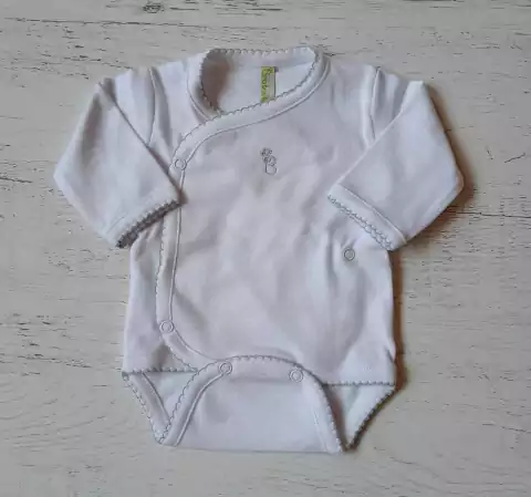 BODY CRUZADO BCO/GRIS - BROTECITOS (BROBO-15)