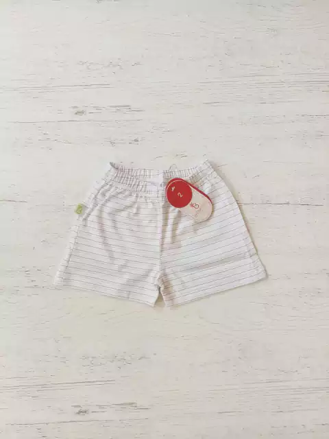 SHORT JERSEY RAYITAS GRISES - BROTECITOS (BROSHORT-GN)