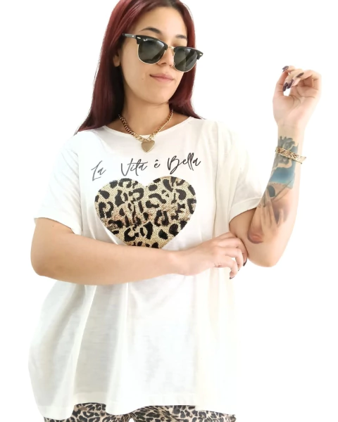 Remerón ESMERALDA (XXL) FLAME Vita Print AW25 - comprar online