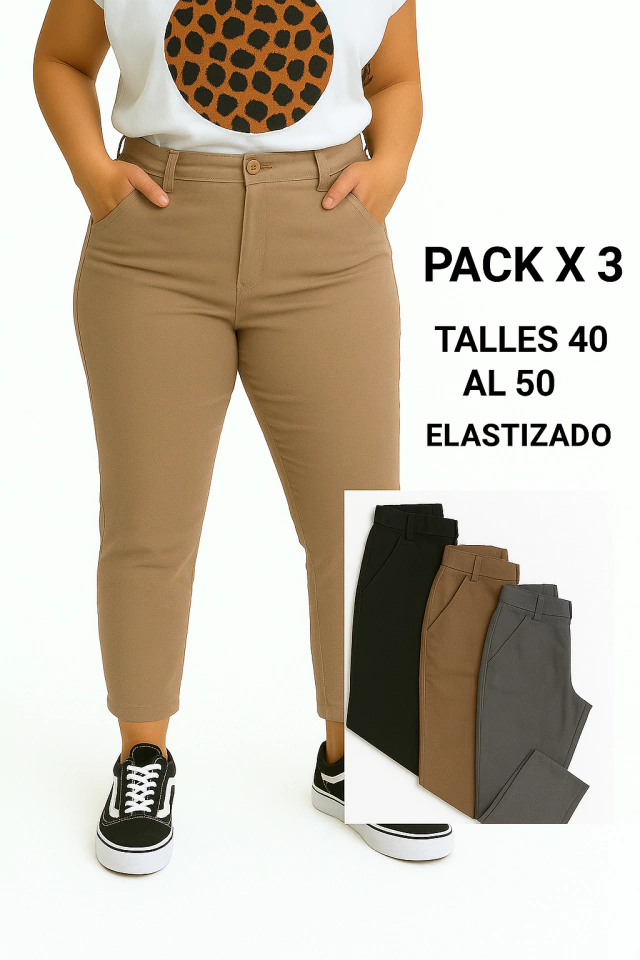 Pantalon Natacha elastizado