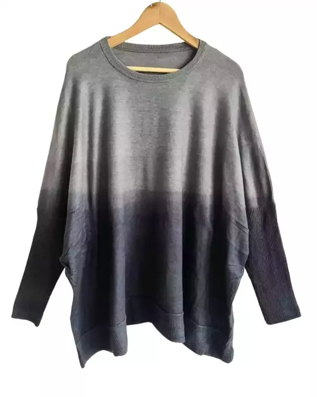 Sweater oversized bremer xl/xxl gris batick — imagen 2