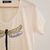 Remera V LIBELULA CREAM PREMIUM ( 4 TALLES) - tienda online