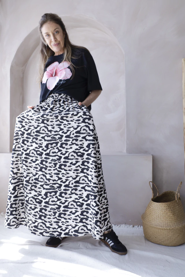 Set hawai maxi falda + remeron 40 al 50 Kuwana Shop — imagen 4
