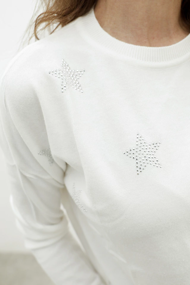 Sweater belen corto stars crude — imagen 2