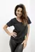 Imagen de PACK NATACHA BLACK ( 38 al 50) + Remera V Basic BLACK & BORDEUX - AW25