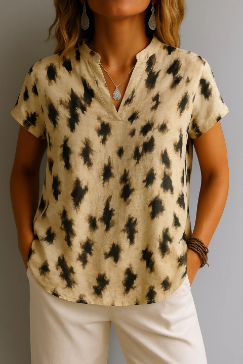 BLUSA MAO SEDITA - PRINT ABSTRACT (XL(XXL) - comprar online