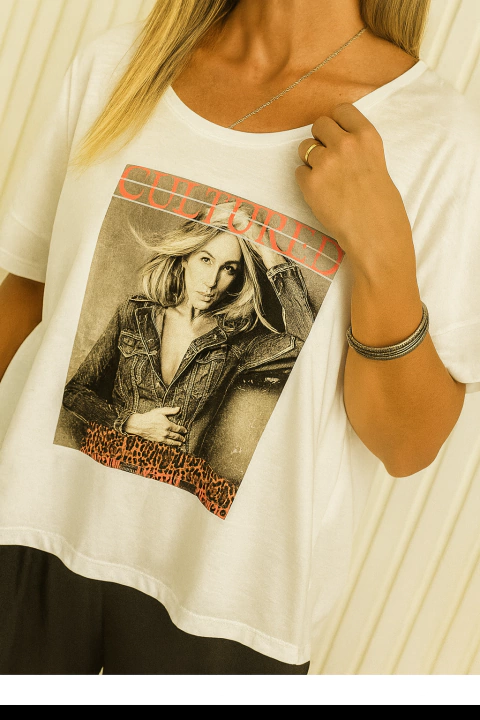 Remerón ESMERALDA JESSICA (XXL) WHITE - comprar online