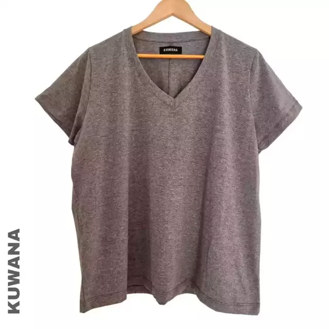 Remera v essencial oversize xl gris