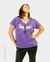 Remera V Oversize (XL) LIBELULA PURPURE en internet