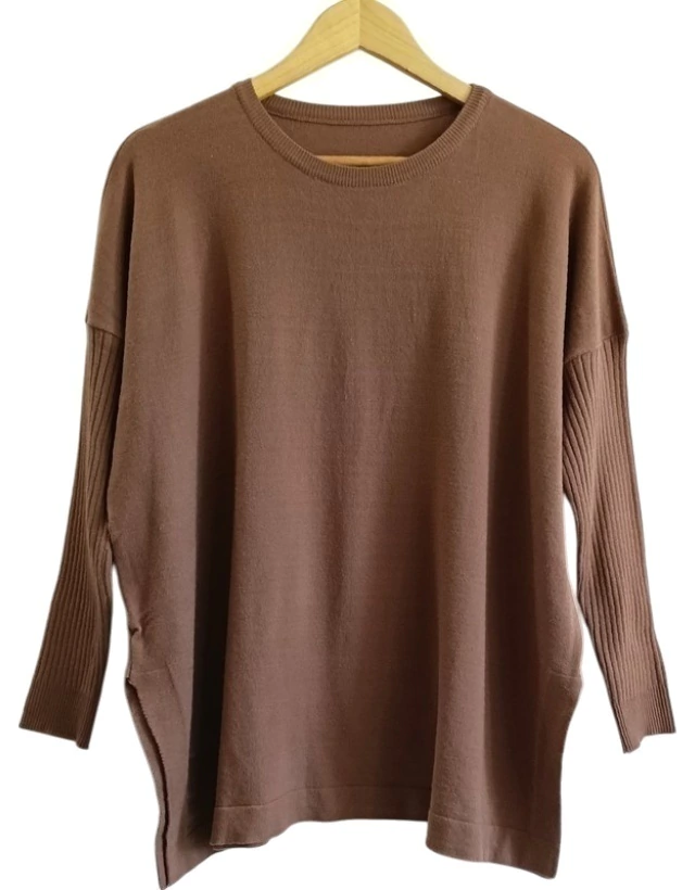 Sweater maxi Bremer largo de Kuwana Shop — imagen 4