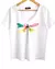 OUTLET SIN CAMBIO Remera V PREMIUM LIBELULA II White M/L - comprar online