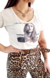 Remera V PREMIUM GIGI Natural Flamee ( 4 talles) en internet