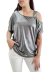 Remera GRECIA LUREX GREY SHINE L/XL