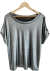 Remera V Oversize LUREX SHINE PLATE XL - en internet