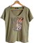 Remera V PREMIUM TIGER Verde Olive ( 4 talles)