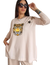 SET OVER Sweater Savage +Palazzo SAND CASHMIRE (42 al 50) - Kuwana Shop
