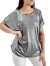 Remera V Oversize LUREX SHINE PLATE XL -