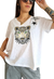 Remera V Oversize (XL) SAVAGE WHITE