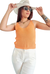 Top de Hilo Corto Orange M - Kuwana Shop