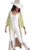 Camisa Kimono Larga GREEN BATICK (XL/XXL) - - Kuwana Shop