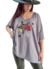 Remeron V Manga 3/4 (XL/XXL) LOVE PRINT GREY - Kuwana Shop