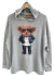 SET BUZO Hoodie BEAR ROCK Grey + BABUCHA Rústico Batick [38 al 50] -AW25 en internet
