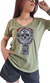 Remera V PREMIUM HOLY Verde Olive (4 talles) en internet