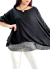 Remerón GASA SHINE - FULL XXL BLACK - comprar online