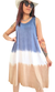 Vestido Solero (XL/XXL) Oversize Blue Beige