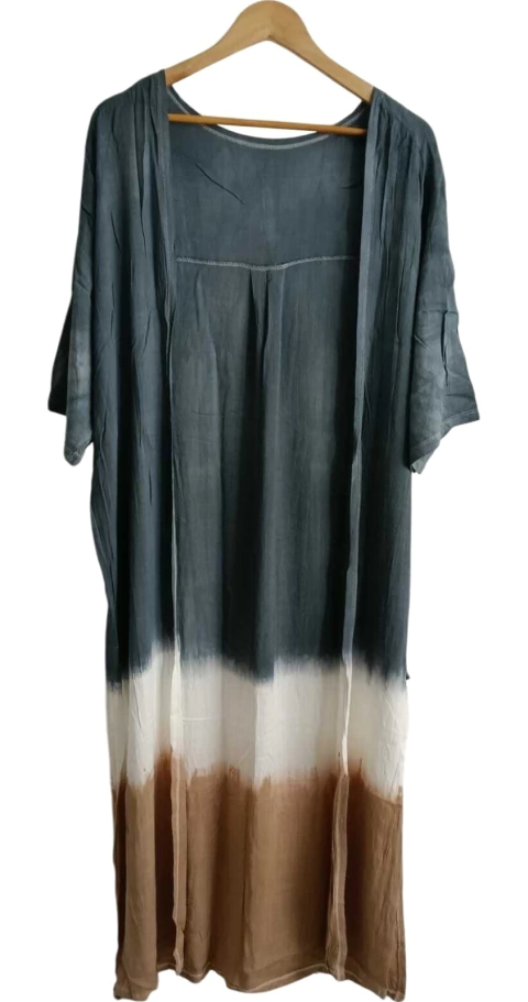 Camisa Kimono Larga DARK BLUE BATICK (XL/XXL) - comprar online