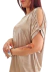 Remera V Oversize LUREX SHINE GOLD XL en internet