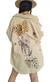 Camisa Maxi Oversize LINO BAMBULA ESTAMPADA SELVA (XXL) BEIGE - - comprar online