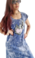 Vestido Largo Batick Nevado BLUE FIRE (M/L) - comprar online