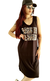 Vestido AMPLIO MIDI Black WILD (XL/XXL) - comprar online
