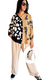 SET OVER CARDIGAN PREMIUM CAMEL + Palazzo Cey (40 al 50) - comprar online