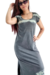 Vestido Largo Batick Aqua M/L