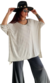 Remerón Vestido Juliette OVERSIZED (XXL) Rayado WHITE - Kuwana Shop