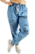 Babucha JOGGER DENIM (40 al 48) AMOUR SKY - AW25 - tienda online