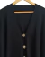 Cardigan Oversized Bremer Black XL/XXL - AW25 en internet