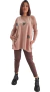 SET OFFICE Pant Elastizado + MAXI Sweater BREMER LARGO LOVE PRINT en internet