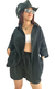 Camisa Maxi Oversize LINO BAMBULA ESTAMPADA SELVA (XXL) BLACK - tienda online