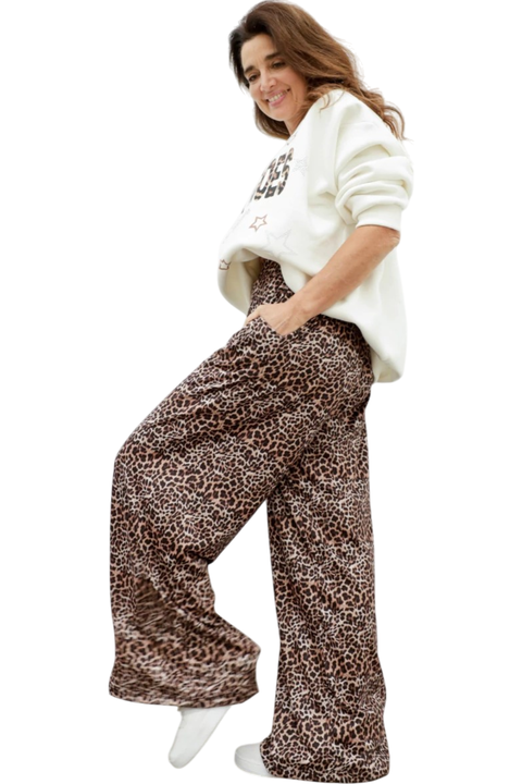 Maxi Palazzo PRINT Modal SOFT (40 al 50) - AW25 - comprar online